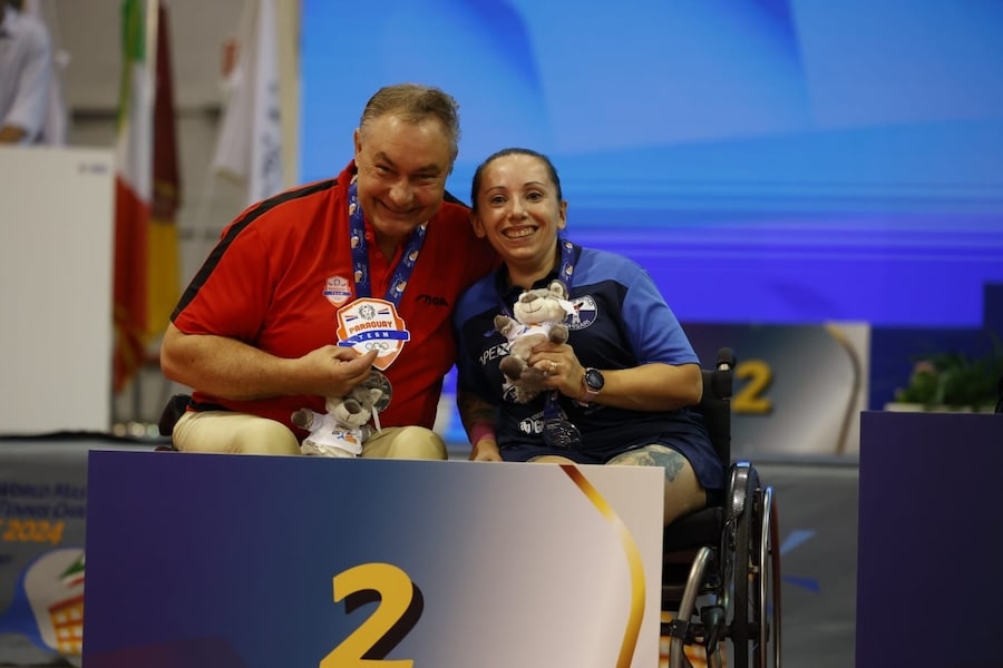 Argento di Maria Paola Tolu ai Mondiali paralimpici di Roma